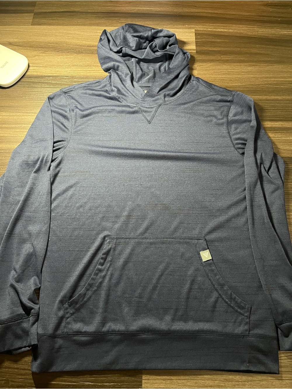 Levelwear Lightweight Navy Blue Hoodie Modern Fit Size Small
